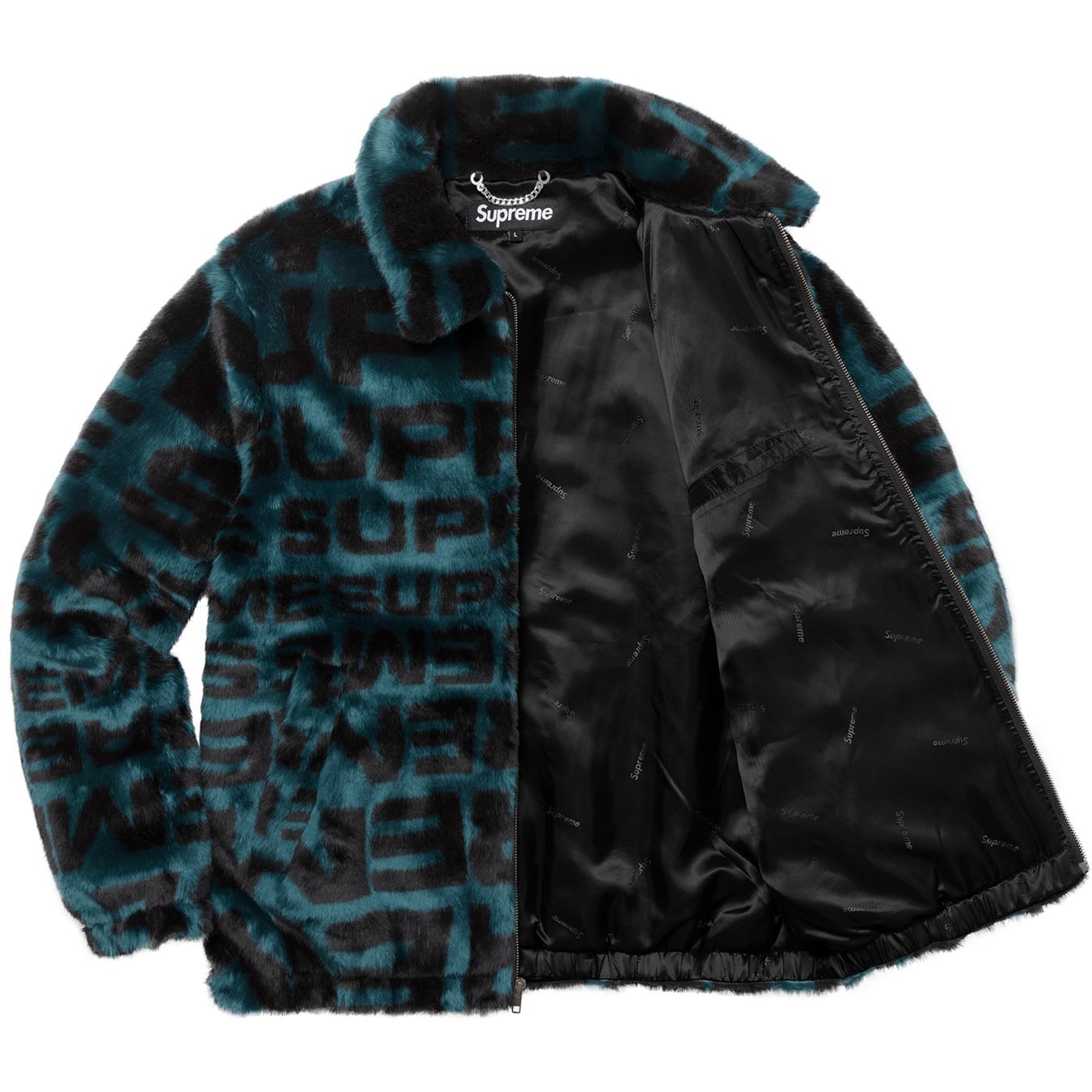 Faux Fur Repeater Bomber view 3
